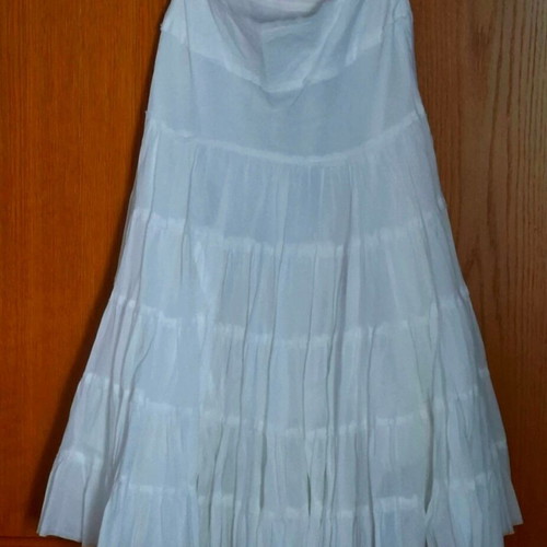 Morgan cotton summer skirt like new, size M, white