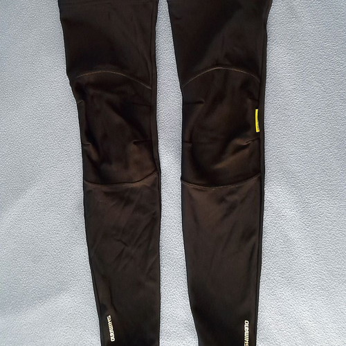 Shimano knee warmer for cycling used, size XXL
