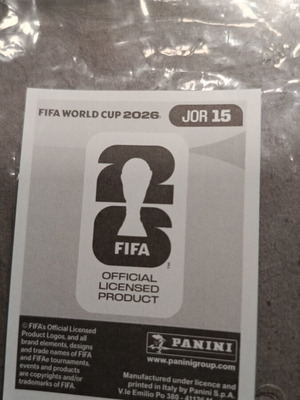 Стикер Panini FIFA World Cup 2026 като нов