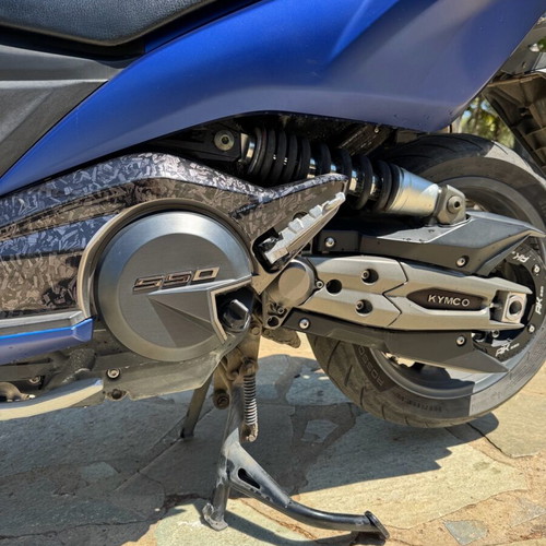 Kymco AK550 Noodoe ABS 2019 σαν καινούργιο μπλε σκούτερ