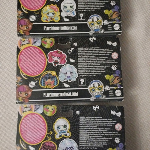 Monster High Minis figures package of three new sets 2016