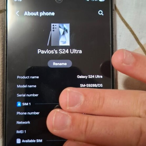 Samsung Galaxy S24 Ultra 12GB RAM 512GB like new with 9 cases and charger