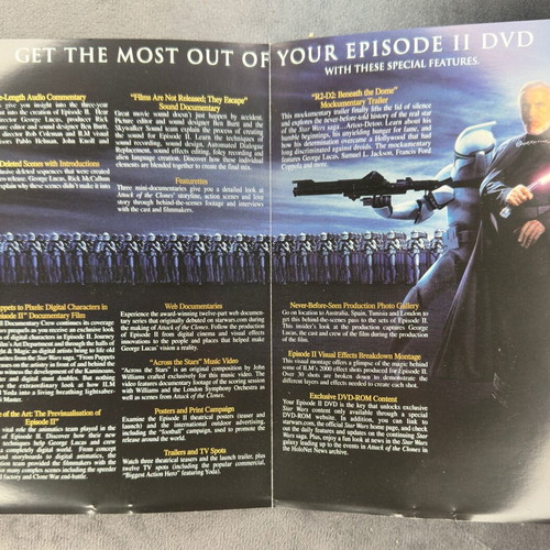 Star Wars DVD & Blu-ray Collection like new with subtitles