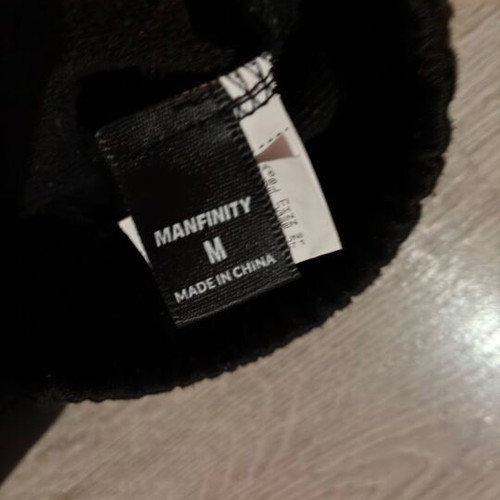 Shein Manfinity black men's joggers
