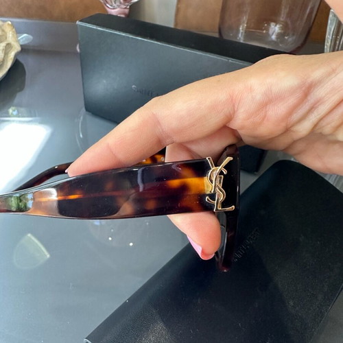 Yves Saint Laurent sunglasses like new, brown