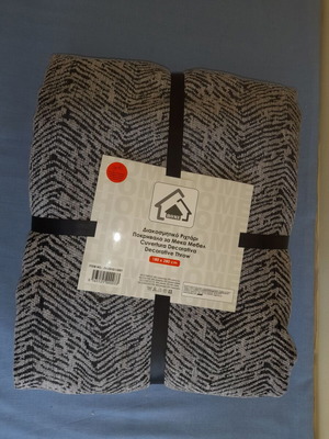 Decorative throw new, 180x280 cm