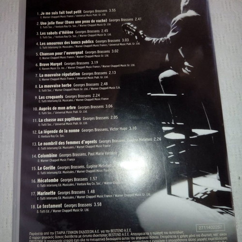 Georges Brassens The Acrobat Poet CD like new