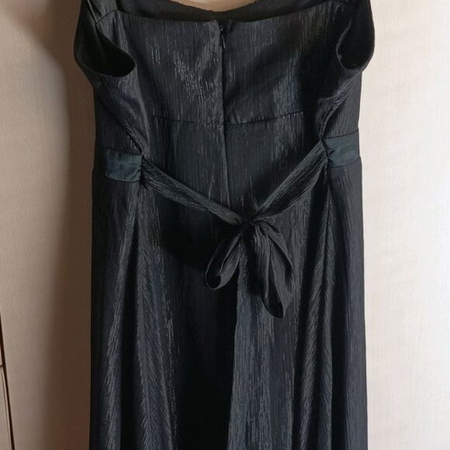 BHS Women's Black Dress with Bow and Belt like New