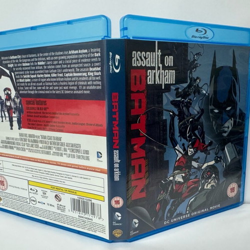 Batman Assault On Arkham Blu-Ray like new, English subtitles