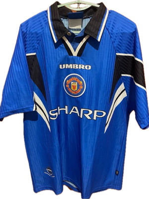Manchester United 1996-97 3η εμφάνιση σαν καινούργιο, μέγεθος Large