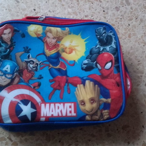 Marvel school bag new with accessories