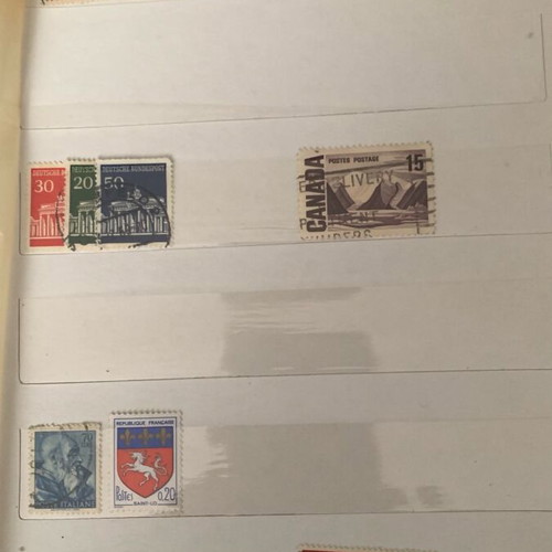 Stamp album used