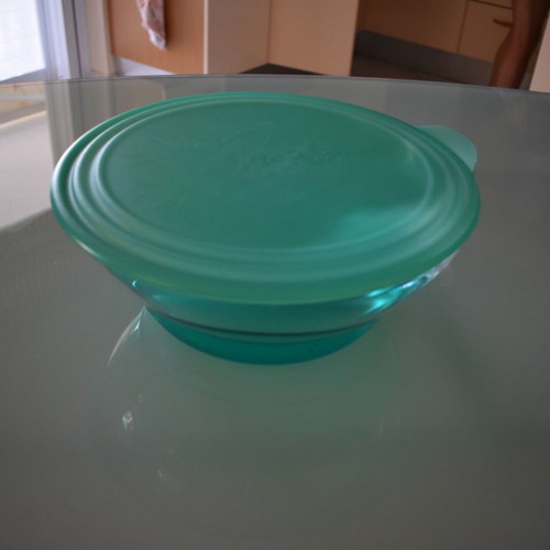 Tupperware bowl 3.2L with lid used