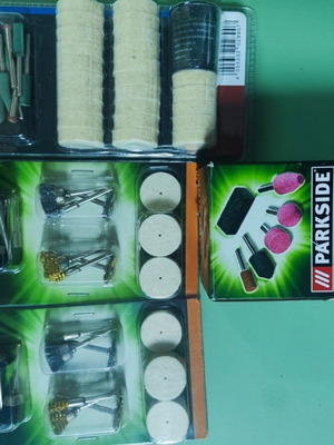 Parkside sanding set new, polishing accessories