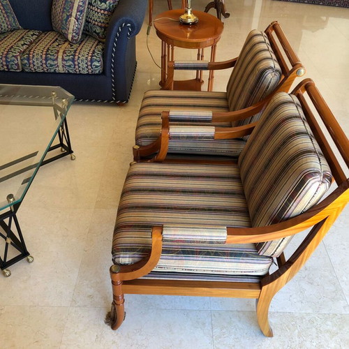 Living room set used with sofas, tables and armchairs