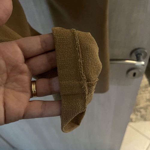 BSB beige fabric pants like new, size 42