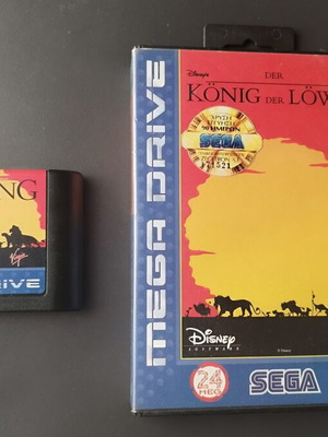 Sega Mega Drive παιχνίδι Lion King μεταχειρισμένο, λειτουργεί κανονικά