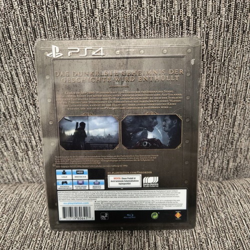 The Order 1886 Steelbook edition PS4 game