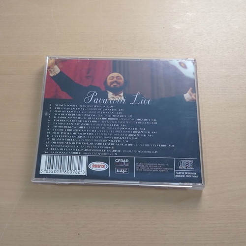 Pavarotti live CD used