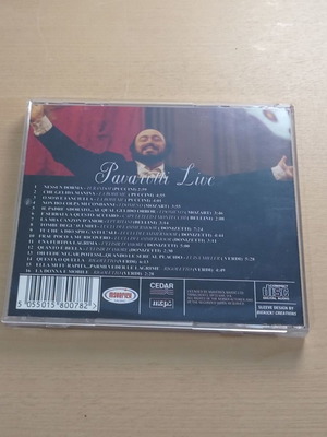 Pavarotti live CD used