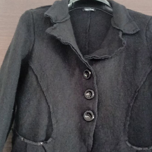 Wool jacket cardigan refurbished, worn slightly, size M