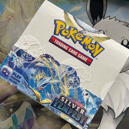 pokemon silver tempest booster boxes Bundle Common Lands Cards vary by pack. Silver Tempest Booster Box Case