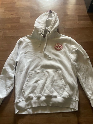 Alpha Industries men's hoodie used, size S, white
