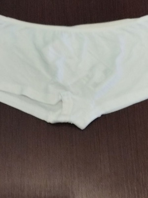 Vero by Aslanis women's boxer shorts new, pack of 2, white and beige, Small