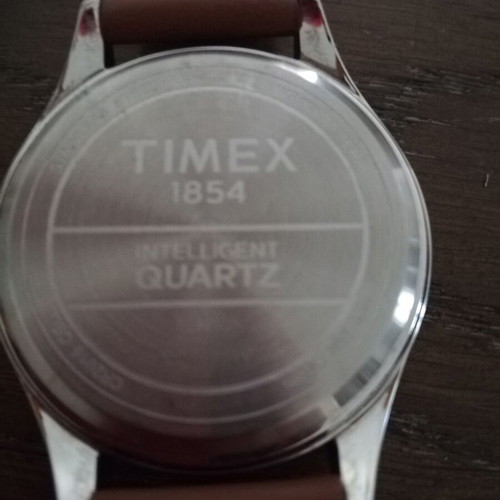 Timex T2N505 men's wristwatch used non-working with metal bracelet