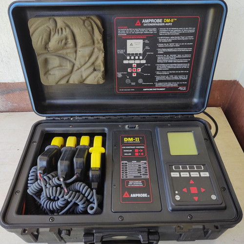 Amprobe DM-II Three Phase Power Quality Analyzer and Data Logger used