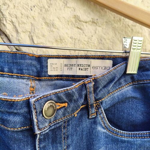 Jean pants Esmara like new, size S-M, blue