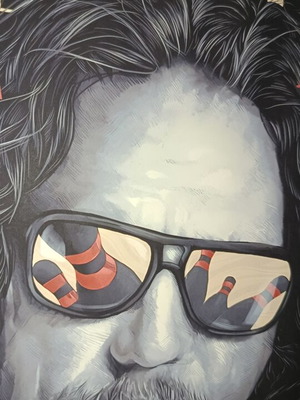 Big Lebowski The Dude A4 poster