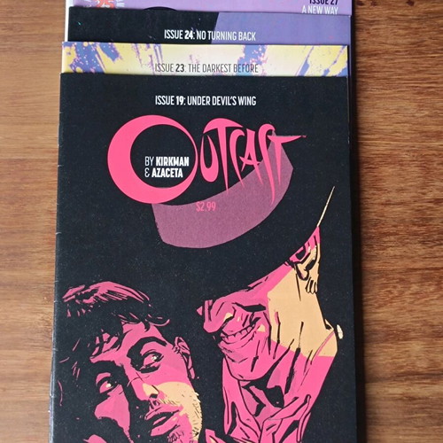 Outcast comic used, issues 19, 23, 24, 27, 30, Image Kirkman