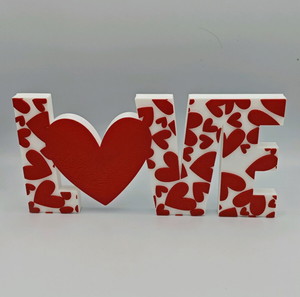 3D Εκτυπωμένο Διακοσμητικό "LOVE"