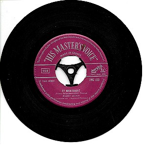 ET MAINTENANT: Τραγούδι του 1961 από τον GILBERT BECAUD, σε 45άρι