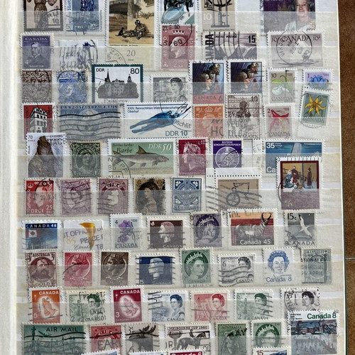 A4 Stamp Album with 16 Pages, World Collection
