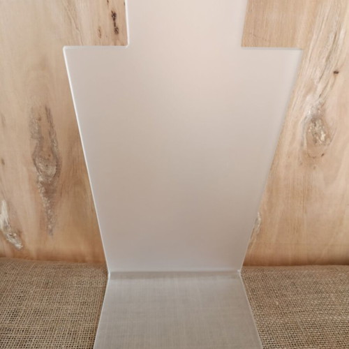 Jewelry necklace display stand plexiglass like new