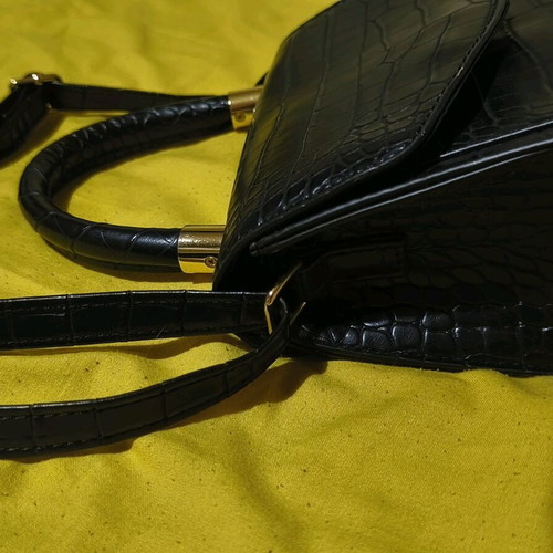 Black evening bag Primark like new, handheld or shoulder