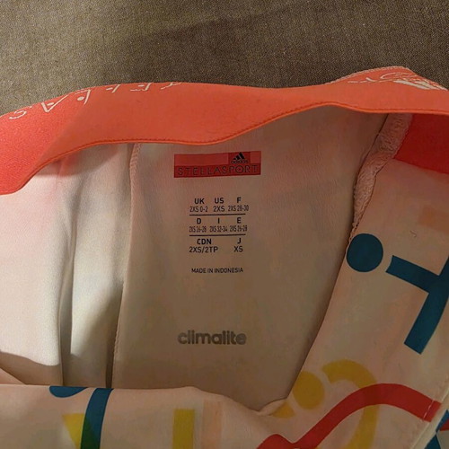 Adidas Stella McCartney leggings new, white, size XS