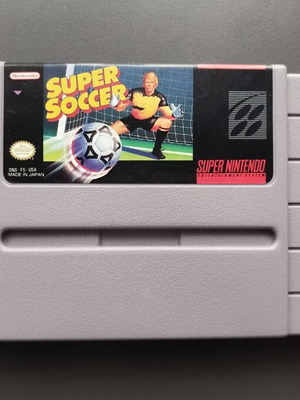 Nintendo SNES Super Soccer употребяван NTSC
