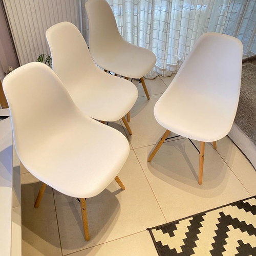 Living room chairs new, set of 4 pieces