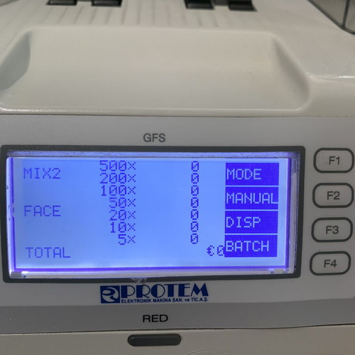 Glory GFS-120T Professional Banknote Counting and Verification Machine like new