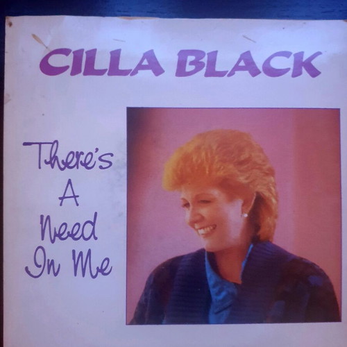 Cilla Black 7" vinyl record used, pop, 1985