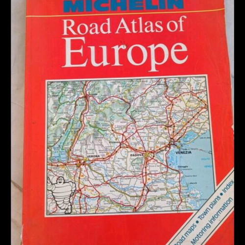 Road Atlas of Europe used, good condition with normal wear