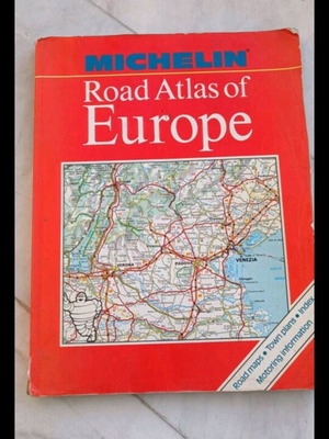 Road Atlas of Europe used, good condition with normal wear