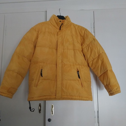 Salewa women's down jacket used, yellow, size M/L