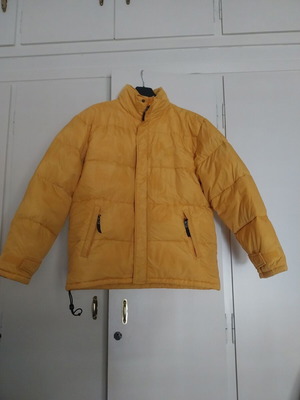 Salewa women's down jacket used, yellow, size M/L