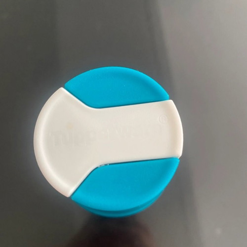 Allegra Tupperware oil container 340 ml new, turquoise