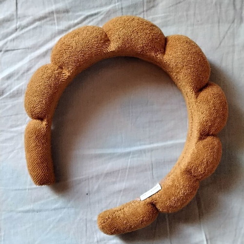 Makeup headband brown color new