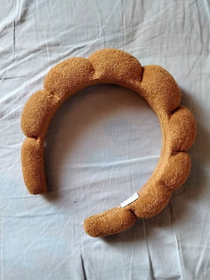 Makeup headband brown color new